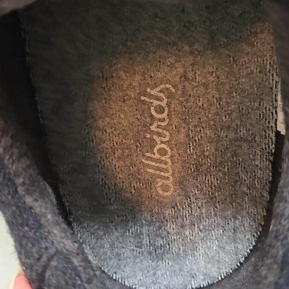Allbirds Black Wool Sneakers Size 8 - Picture 7 of 8